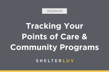 Webinar Oct ’20: Tracking Your Points of Care & Community Programs