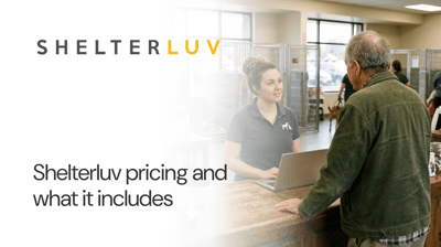 Shelterluv pricing and what it includes